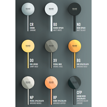 Смеситель Remer Slash SL12BO для раковины, белый матовый