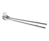 Полотенцедержатель WasserKRAFT Leine K-5031WHITE хром/белый