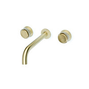 Смеситель Boheme Aura 152-2-MG-A для раковины, золото матовое