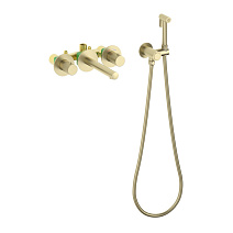 Смеситель для раковины Timo Saona 2383/17SM золото матовое