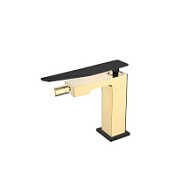 Смеситель Boheme Q 146-GB.2 для биде, золото/черный