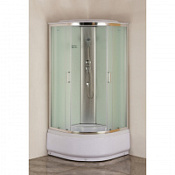 Душевой бокс Aquanet SС-900Q 90х90 рифлёное стекло Душевой бокс Aquanet SС-900Q 90х90 рифлёное стекло