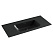 Раковина накладная Ceramica Nova Element CN7003MB 101x46.5x18 черный матовый
