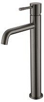 Смеситель Boheme Uno 462-GM для раковины, оружейная сталь