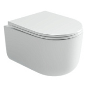 Унитаз подвесной Ceramicanova Ulma CN4006T белый