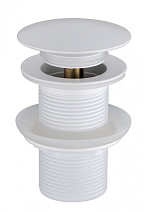 Донный клапан Boheme 612-MW для раковины, белый матовый