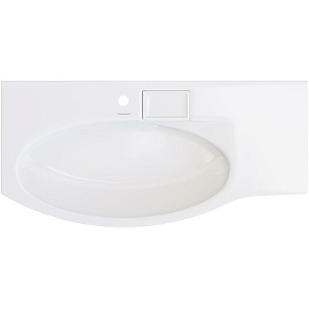 Раковина Kerama Marazzi Riva RV.wb.100Lh L белый глянцевый