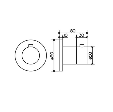 Душевой комплект Keuco Ixmo №7 59602010001 хром