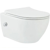 Унитаз подвесной beWash Bogen 88343601 с системой микролифт, белый глянцевый