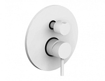 Смеситель Paffoni Light LIG019BO для душа, белый матовый