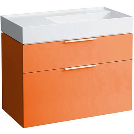 Тумба с раковиной Laufen Kartell by Laufen 4.0760.2.033.635.1 90 оранжевый глянцевый