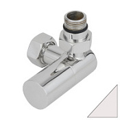 Вентиль Сунержа Без серии 30-1403-1234 для водяных, белый матовый