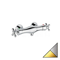 Смеситель Emmevi Deco 12300CO для душа, хром/золото