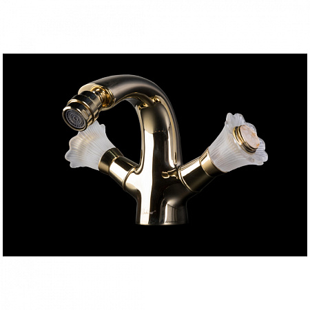 Смеситель Boheme Camelia 296-Camelia для биде, золото