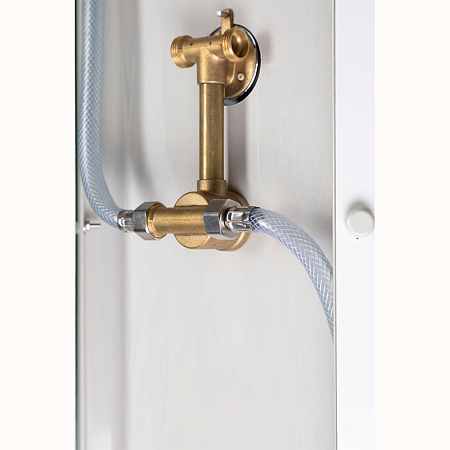 Душевая кабина Niagara Promo P90/80/26R/MT/BK 90x80x195 матовый/белый