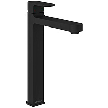 Смеситель Ravak Chrome CR 015.20BL X070429 для раковины, черный матовый