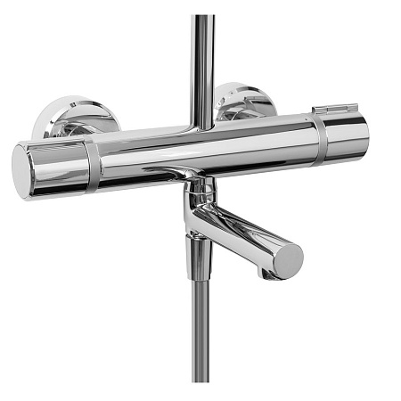 Душевая стойка Jacob Delafon Atom E26237-CP хром
