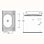Раковина на столешницу beWash Bogen 88601080 60x40x13,5 антрацит - фото 2