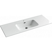 Раковина накладная Ceramica Nova Element CN7006 121x46.5x18 белый