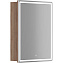 Шкаф-зеркало Sancos Mirror MI60EG 60 дуб галифакс натуральный