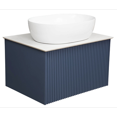 Тумба под раковину La Fenice Terra FNC-01-TER-BG-60 Blu Grigio синий матовый