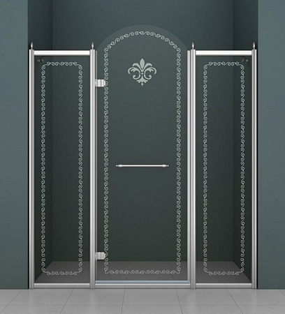 Душевая дверь в нишу Cezares Retro RETRO-B-13-150-CP-Cr-L 150 L