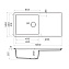 Кухонная мойка Omoikiri Sintesi 100-CN 100x50x21.7 canyon - фото 2