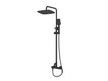 Душевая стойка BelBagno Acqua ACQUA-DOCM-NERO черный матовый