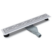 Душевой лоток Esbano Combi C-RAIN-70MC с решёткой, хром матовый