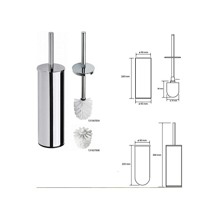 Ершик Bemeta Omega 102313056 белый