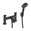 Смеситель Hansgrohe Vernis Blend 71461670 на борт ванны, черный матовый