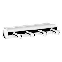 Крючок Keuco Plan 14913010000 с 4 крючками, хром