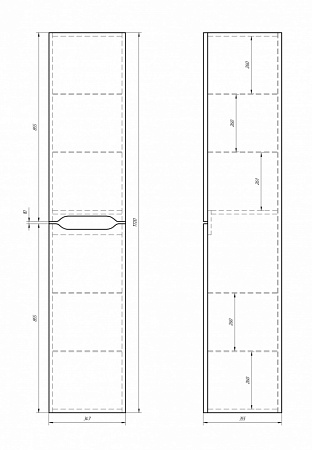 Мебель для ванной Dreja Laguna 65 белая