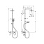 Душевая стойка Hansgrohe Vernis Blend 26276000 хром - фото 4