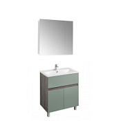 Мебель для ванной Aquaton Форест 1A278301FR9C0 75 дуб рошелье/сумеречный голубой