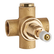 Cкрытая монтажная часть Palazzani 99571810 термостатическо смесителя для душа на 2 потребителя