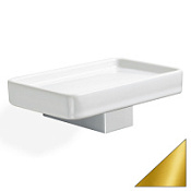 Мыльница Stil Haus Gea GE09(16) золото/белый