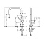 Смеситель Hansgrohe Talis M54 72806670 для кухонной мойки, черный матовый - фото 2