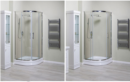 Душевой уголок Aquanet Delta NPE2142 00202312 90x90, прозрачное стекло
