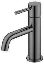 Смеситель Boheme Uno 461-SGM для раковины, оружейная сталь глянцевая