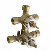 Cкрытая монтажная часть Palazzani 99277610 смесителя для ванны с душем на 3 потребителя