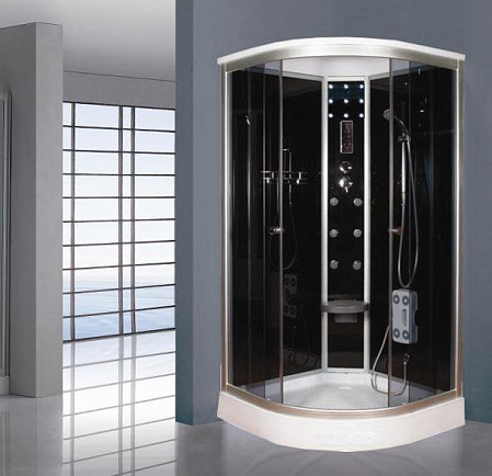 Душевая кабина Timo Standart T-1109 90x90x220 тонированное стекло/хром матовый