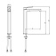 Смеситель M&Z New Geometry NGM00202 для раковины хром - фото 2