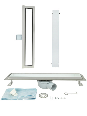 Душевой трап ALMAes Laguna LG80WH 80 белый