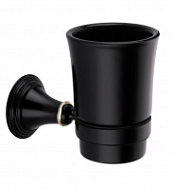 Подстаканник Fixsen Luksor FX-71606B черный сатин