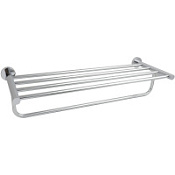 Полка для полотенец со штангой Aquatek AQ4015CR хром