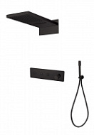 Душевой комплект Boheme Fusion 130-B для душа, черный