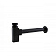 Сифон BelBagno BB-SMQ2-NERO для раковины, черный - фото 1