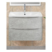 Тумба под раковину BelBagno Acqua ACQUA-800-2C-SO-CVG 80 подвесная, Cemento Verona Grigio