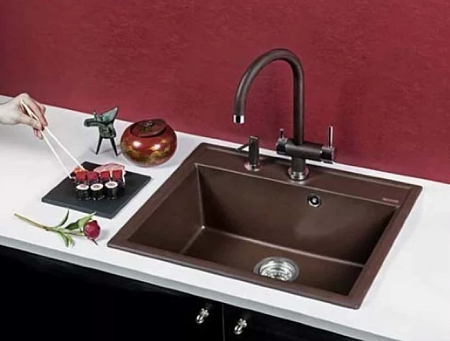 Кухонная мойка Omoikiri Daisen 60-BL 60х51 черный